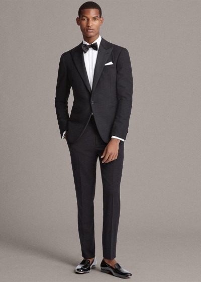 Ralph Lauren Gregory Wool Peak-Lapel Tuxedo Herre Danmark (LXGJI0321)